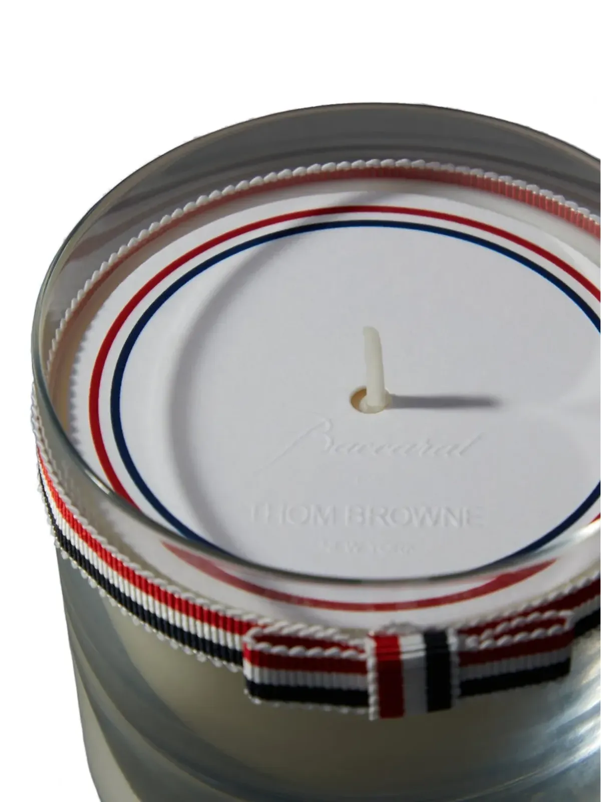 Thom Browne リボン装飾ガラスキャンドル - 画像4