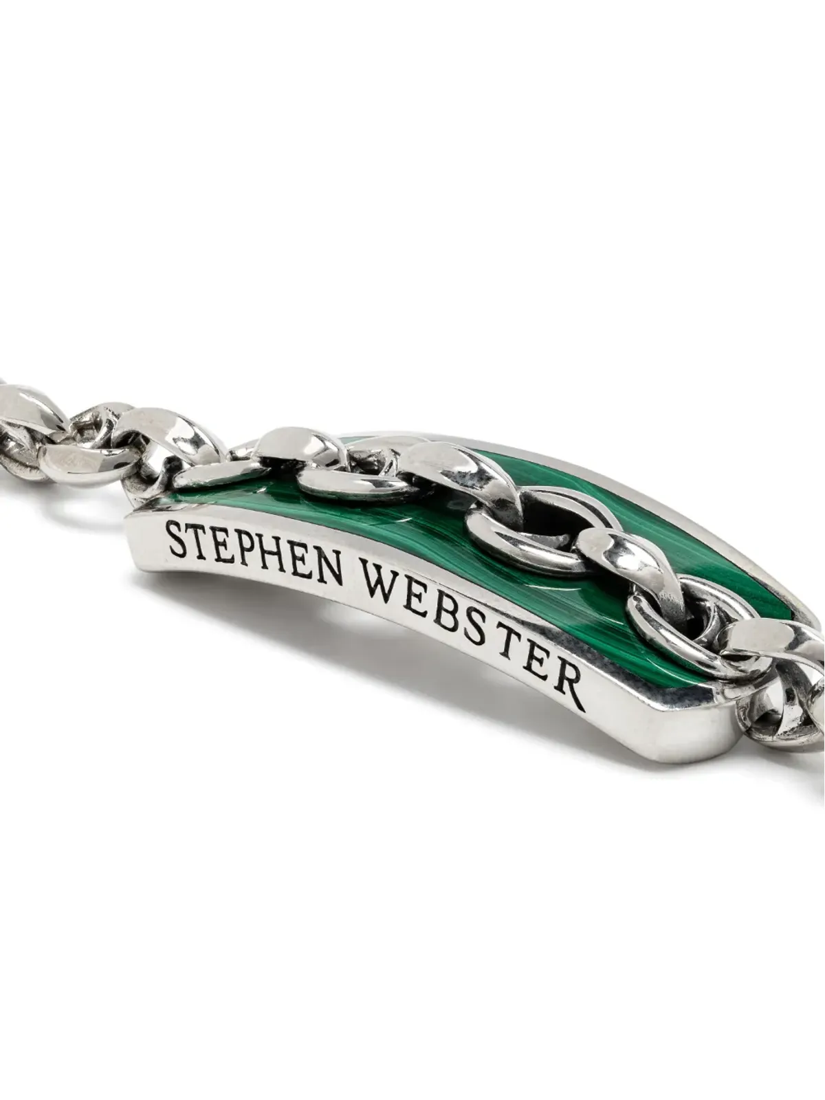 Stephen Webster ソーンアディクション インライン レイザー マラカイト ブレスレット - 画像4