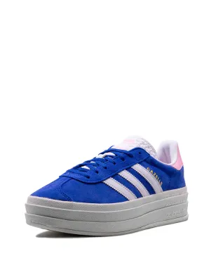 adidas Gazelle Bold ブルー プラットフォームスニーカー - サムネイル4