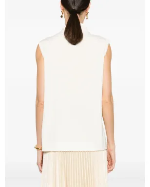 Jil Sander ハードウェアディテール入り ニット タンクトップ - ニュートラルカラー - サムネイル4