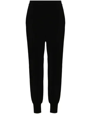 Stella McCartney エラスティック付きスリムカット トラックパンツ - ブラック - サムネイル1