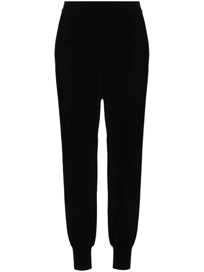 Stella McCartney Stella McCartney エラスティック付きスリムカット トラックパンツ - ブラックの商品画像