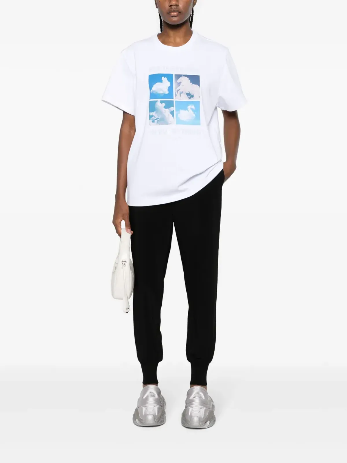 Stella McCartney エラスティック付きスリムカット トラックパンツ - ブラック - 画像2