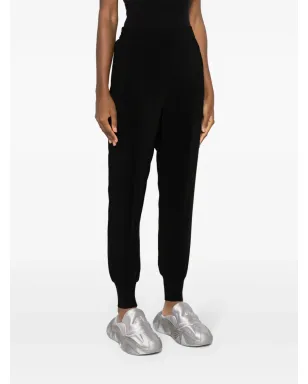 Stella McCartney エラスティック付きスリムカット トラックパンツ - ブラック - サムネイル3