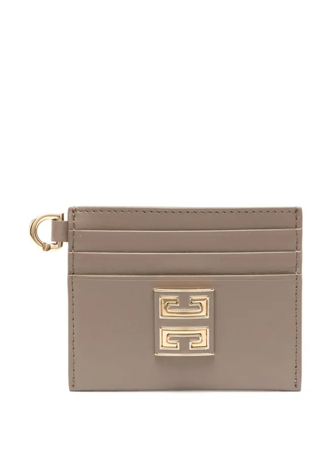 Givenchy Givenchy 4G レザー カードホルダー - ブラウンの商品画像