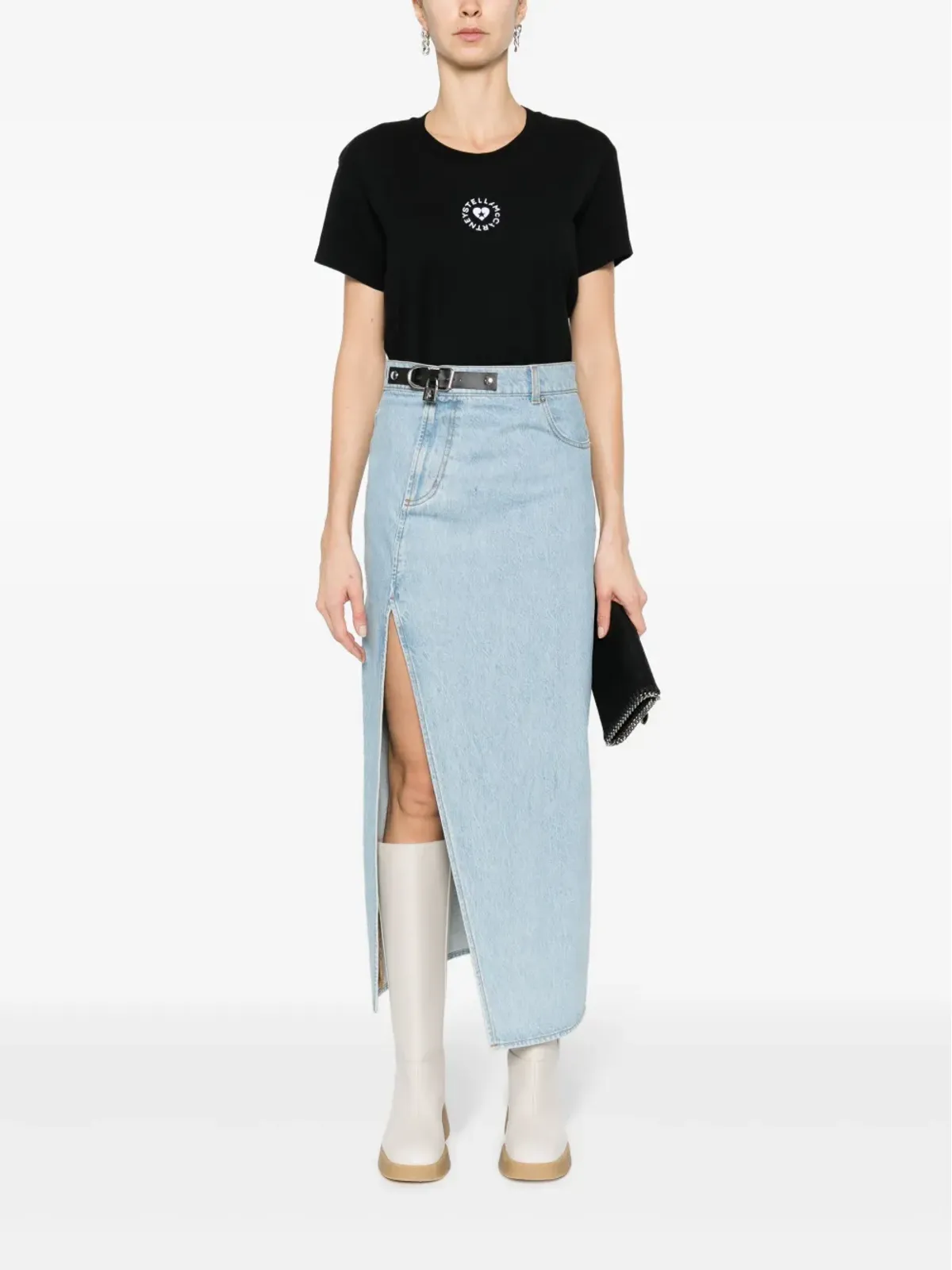 Stella McCartney Lovestruck Logo T-Shirt - 画像2