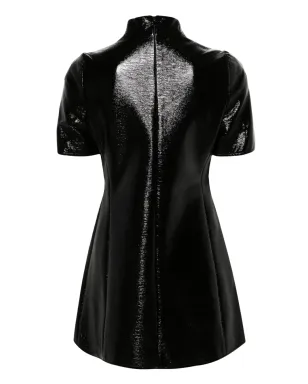 Courrèges ミニドレス カットアウト ポリッシュ仕上げ - サムネイル2