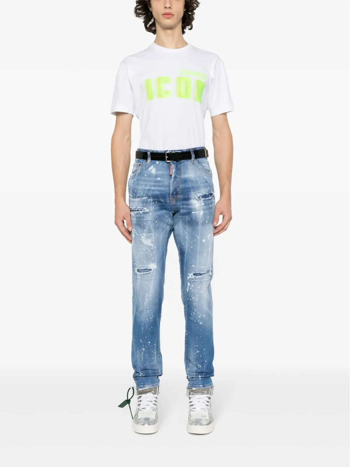 DSQUARED2 アイコンロゴプリント Tシャツ - 画像2