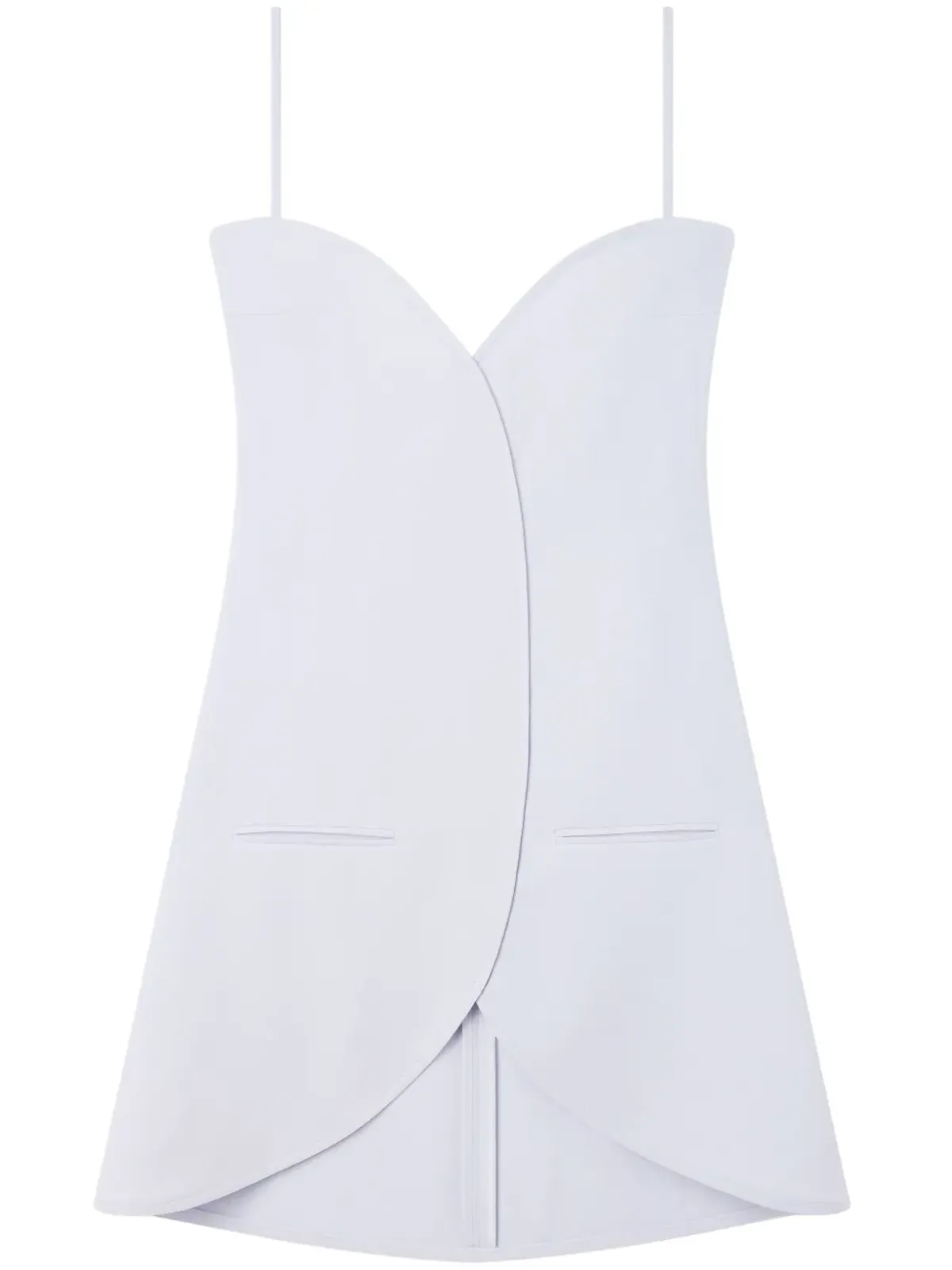 Courrèges Ellipse ミニドレス ブルー - 画像1