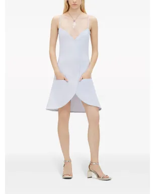 Courrèges Ellipse ミニドレス ブルー - サムネイル2