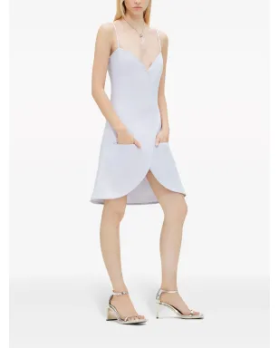 Courrèges Ellipse ミニドレス ブルー - サムネイル3