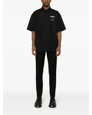 Moschino テーパードパンツ ブラック - サムネイル2