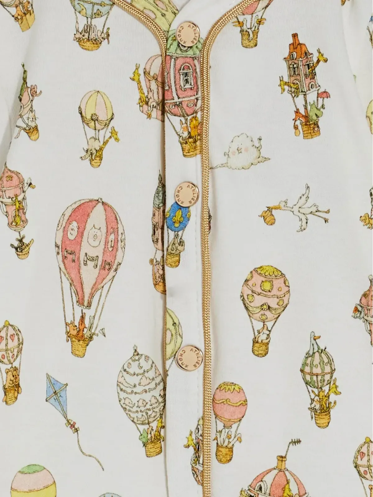 Atelier Choux ホットエアバルーン オーガニックコットン パジャマ - 画像3