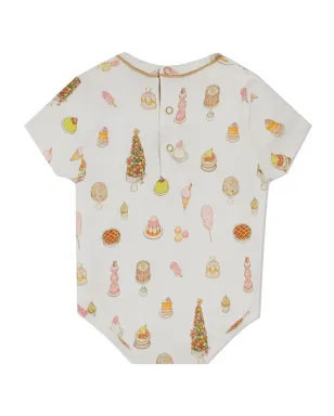 Atelier Choux グラフィックプリント オーガニックコットン ボディスーツ - サムネイル2