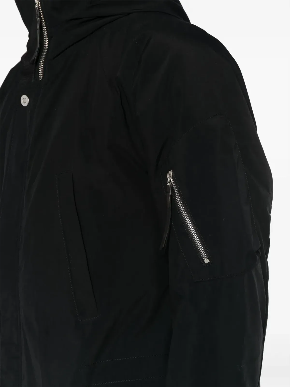 Boris Bidjan Saberi J4 フード付きウィンドブレーカージャケット - 画像5