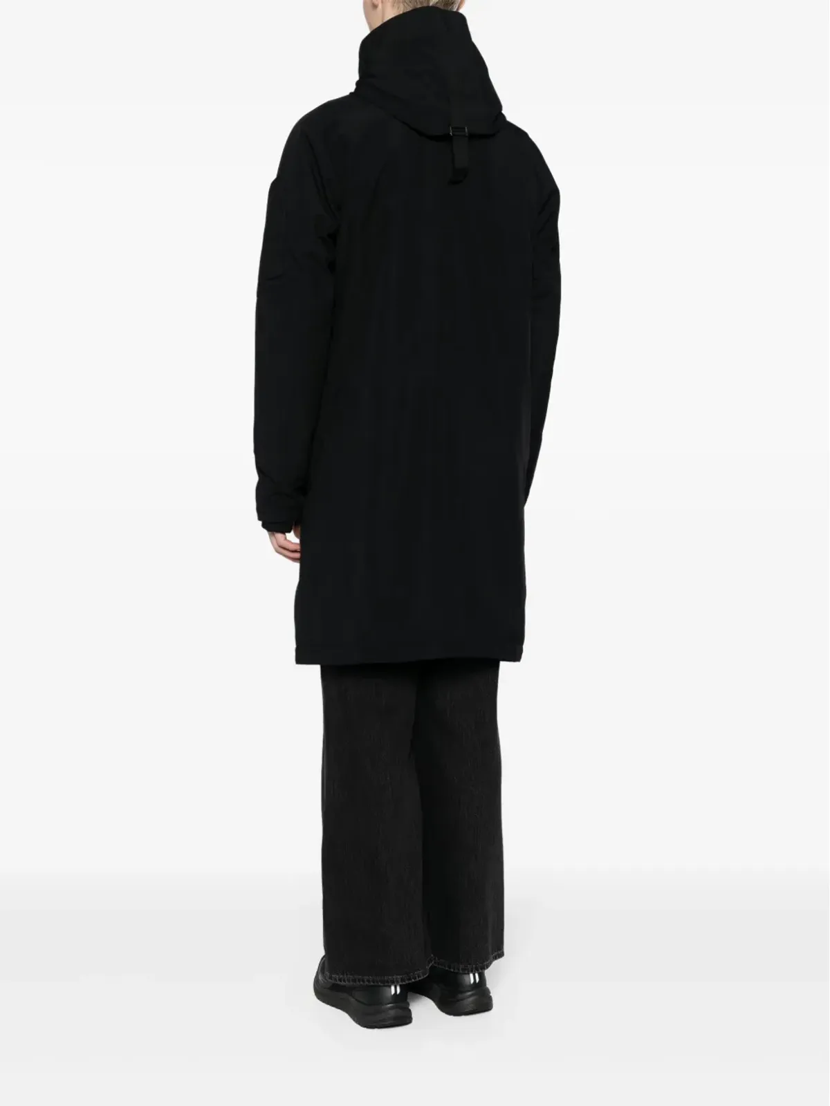 Boris Bidjan Saberi J4 フード付きウィンドブレーカージャケット - 画像4