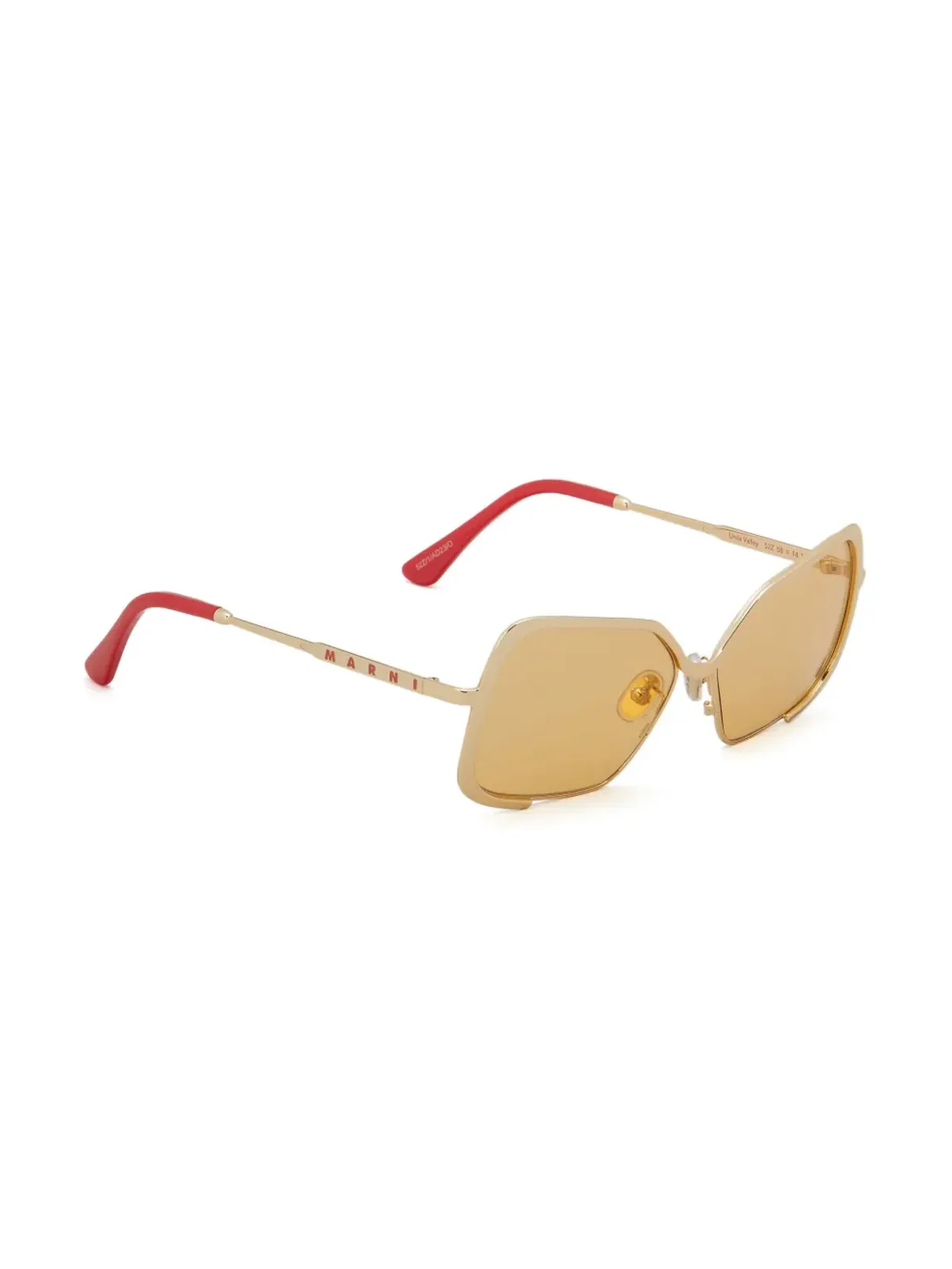 Marni Eyewear x Retrosuperfuture Unila Valley レクタングルフレーム サングラス - 画像2