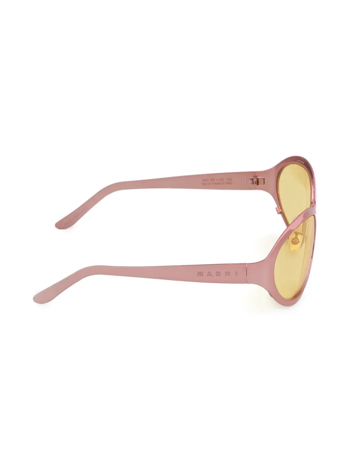 Marni Eyewear To-Suaオーバルフレームサングラス - 画像3