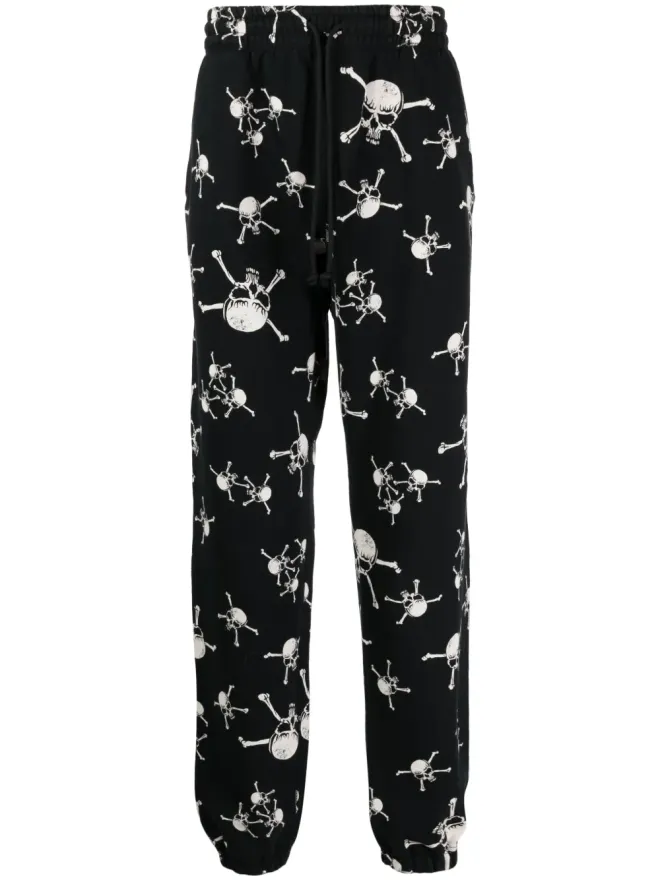SAINT MXXXXXX SAINT MXXXXXX スカルプリント トラックパンツの商品画像