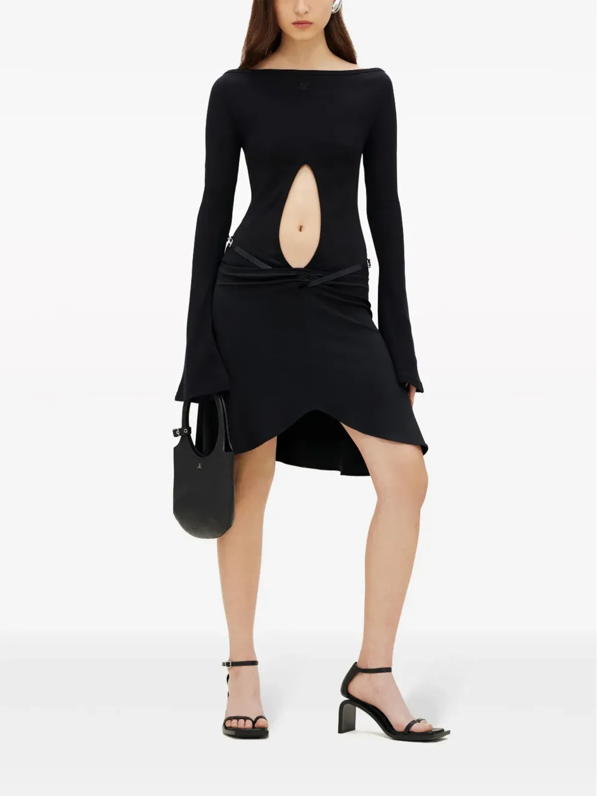 Courrèges Ellipse ミニスカート - 画像2