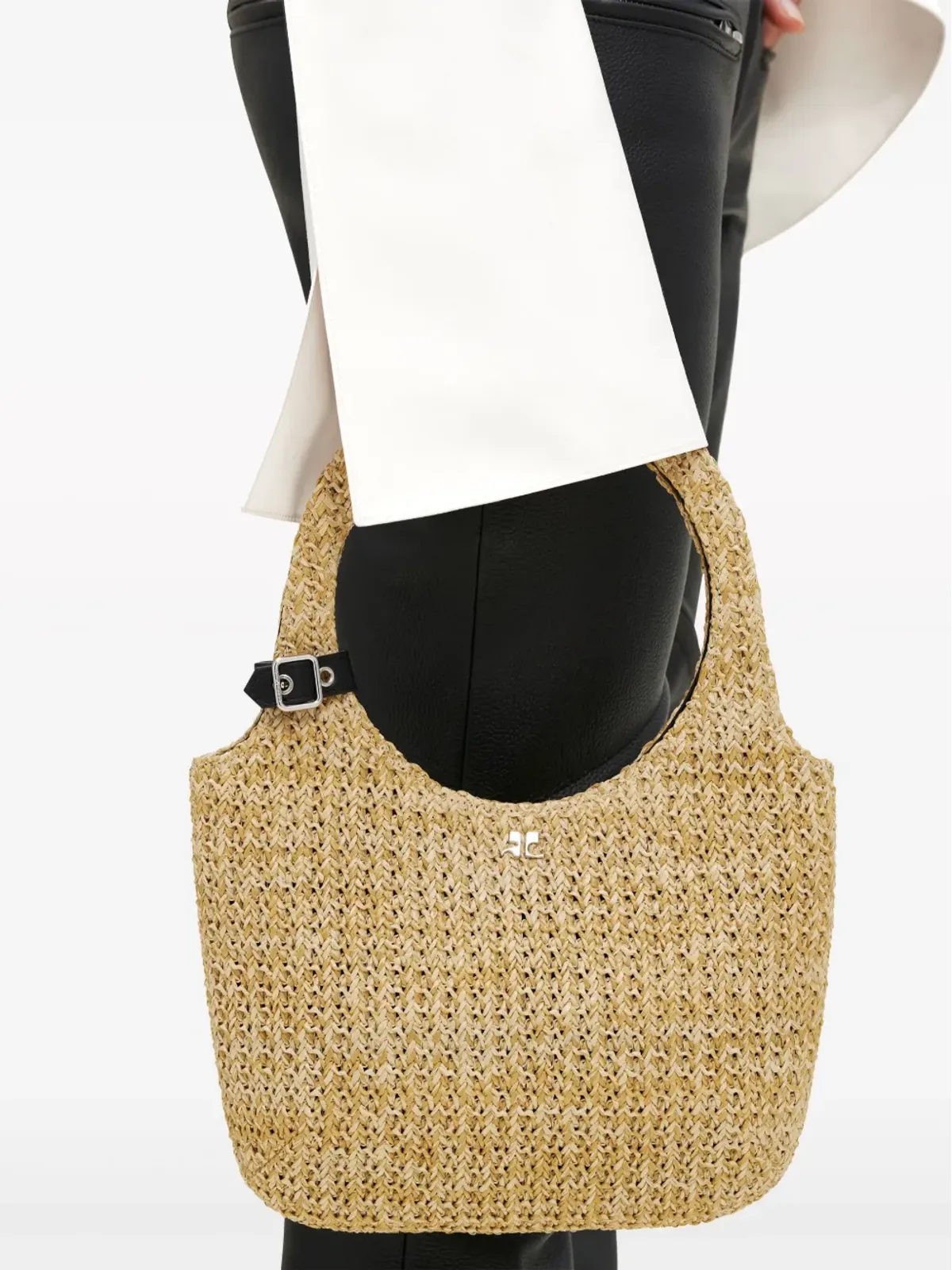 Courrèges ホーリー ショルダーバッグ - ネュートラルカラー - 画像4