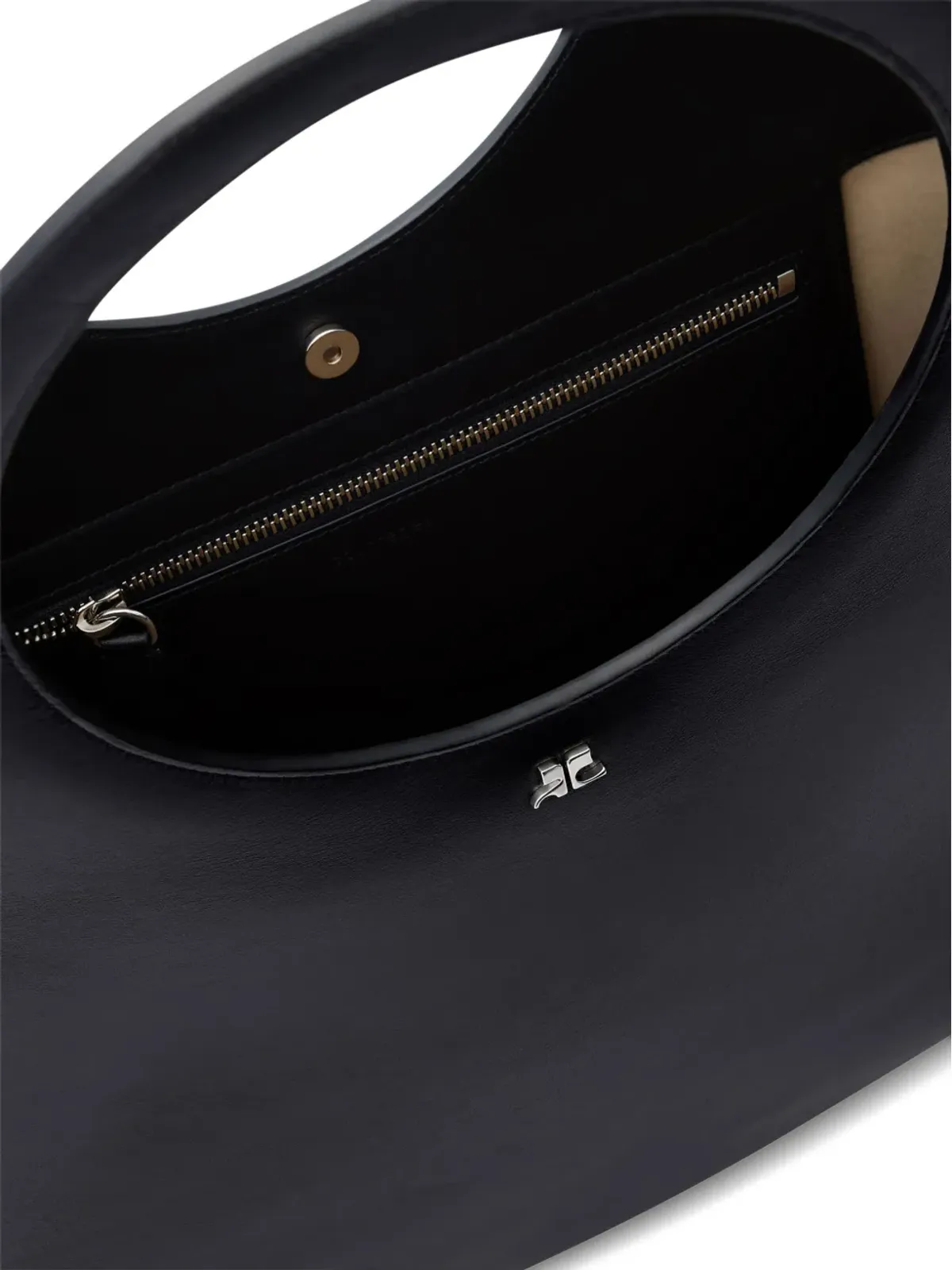 Courrèges ホリー トートバッグ - ブラック - 画像3