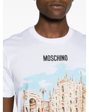 Moschino グラフィックプリント コットン Tシャツ - サムネイル5