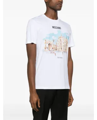 Moschino グラフィックプリント コットン Tシャツ - サムネイル3