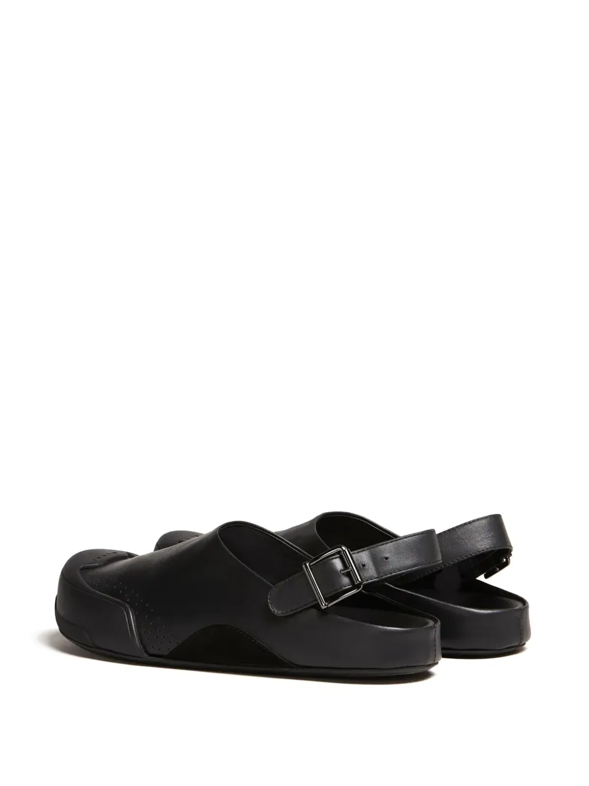 Marni ダダ サボット スリングバック レザー サンダル - ブラック - 画像3