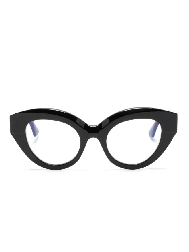 Kuboraum Kuboraum K35 キャットアイフレーム眼鏡 ブラックの商品画像