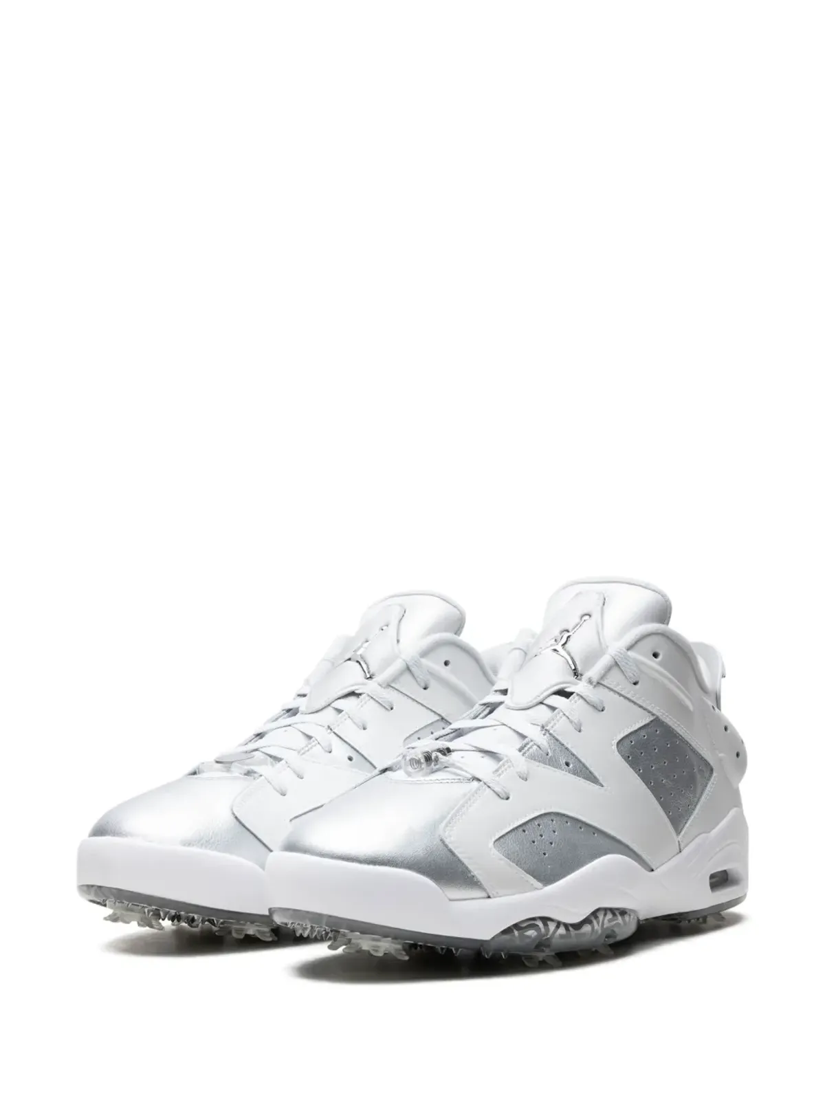 Jordan エアジョーダン 6 ロー ギフトギビング ゴルフシューズ - シルバー - 画像5