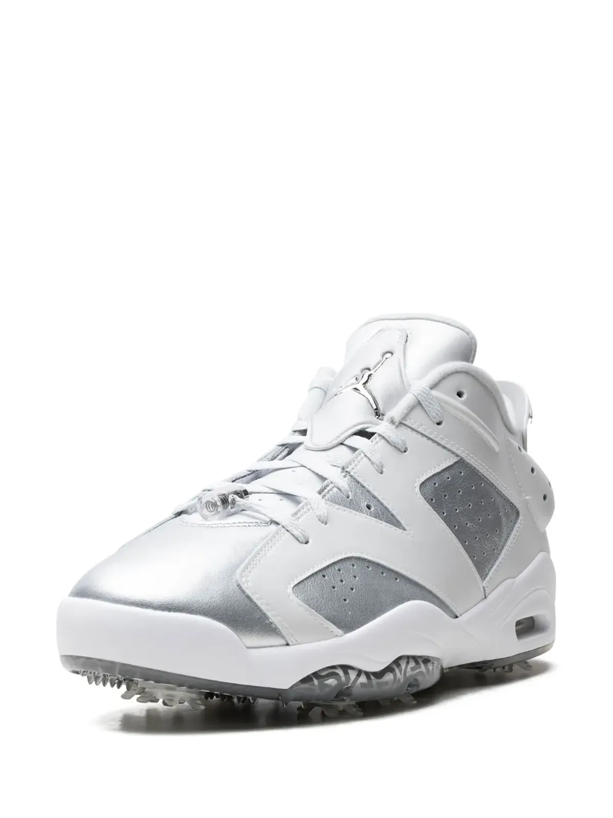 Jordan エアジョーダン 6 ロー ギフトギビング ゴルフシューズ - シルバー - 画像3
