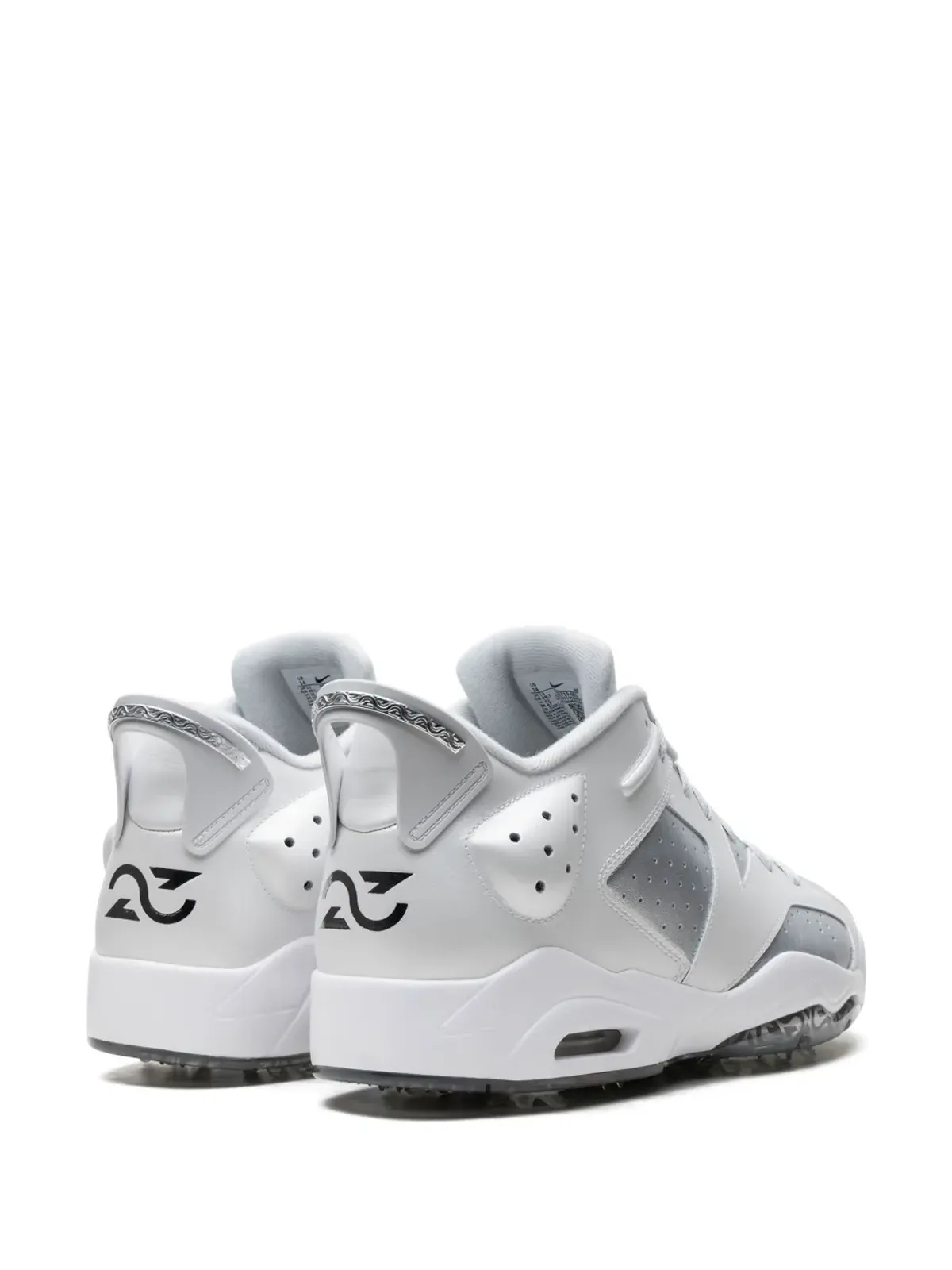 Jordan エアジョーダン 6 ロー ギフトギビング ゴルフシューズ - シルバー - 画像4
