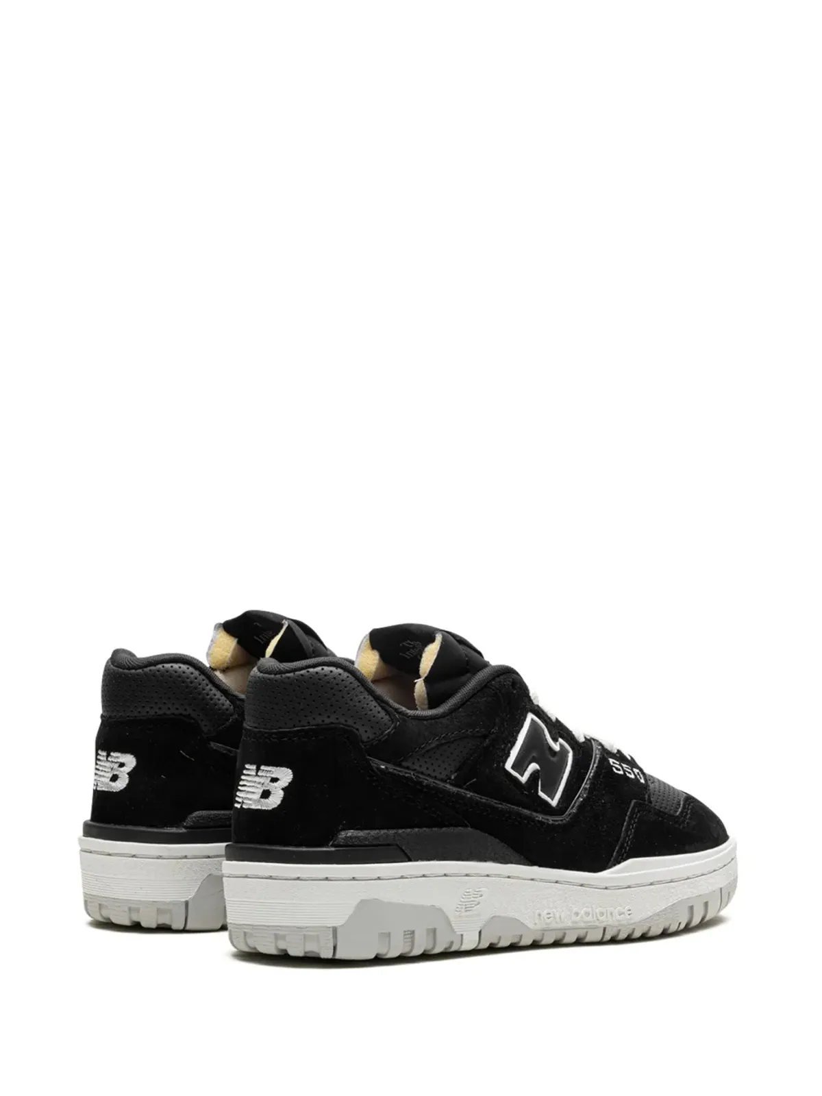 New Balance 550 ブラックスエード スニーカー - 画像3