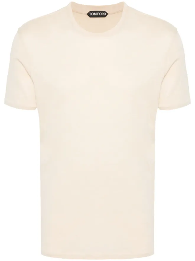 TOM FORD TOM FORD メランジ風コットン混紡 Tシャツの商品画像