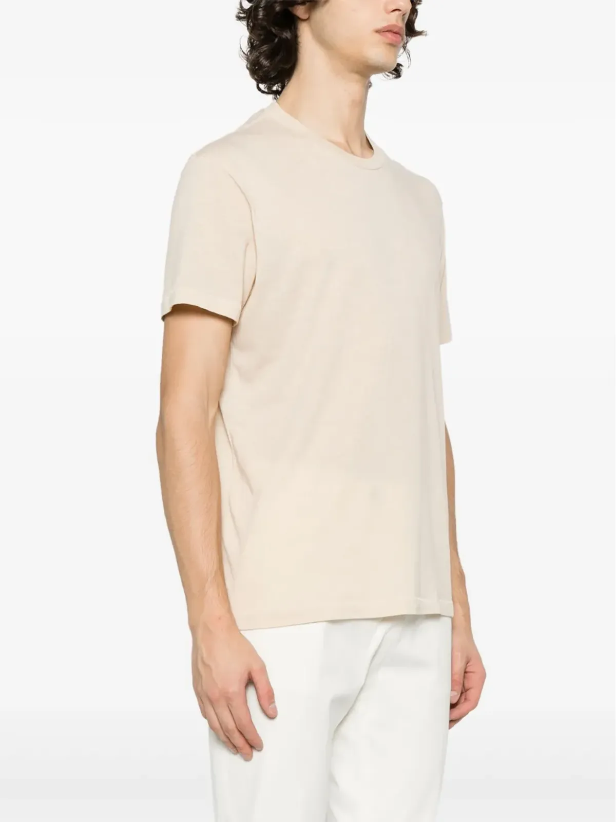 TOM FORD メランジ風コットン混紡 Tシャツ - 画像3
