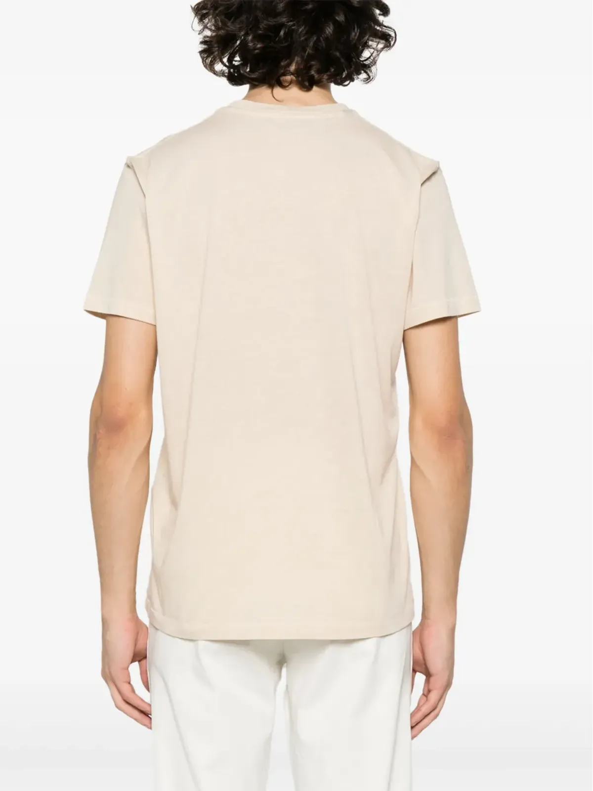 TOM FORD メランジ風コットン混紡 Tシャツ - 画像4