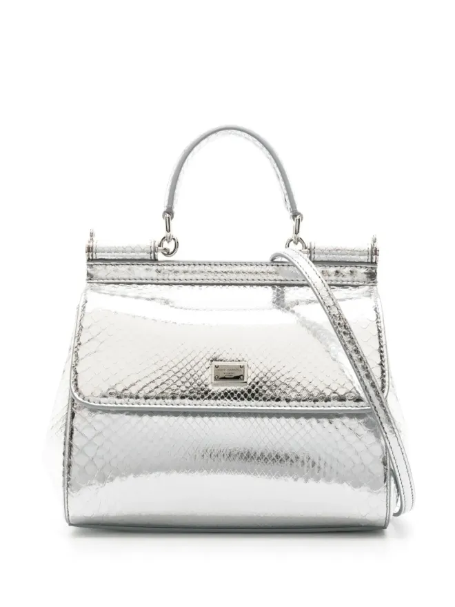 Dolce & Gabbana Dolce & Gabbana シチリー メタリック トートバッグの商品画像
