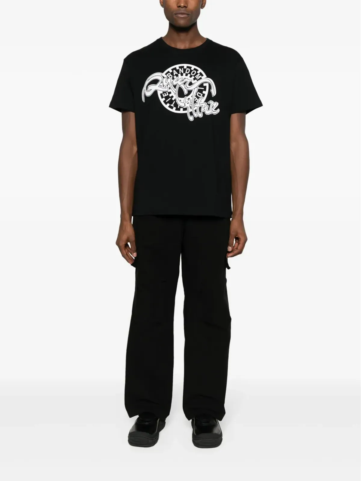 Random Identities グラフィックプリント コットン Tシャツ - 画像2