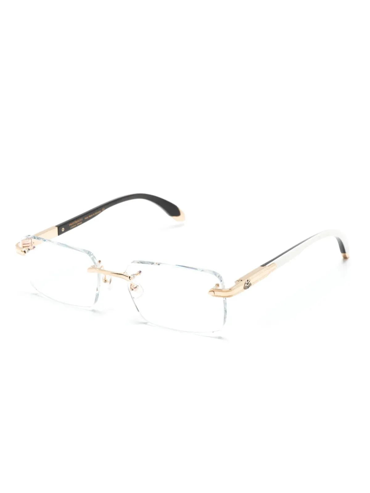 Maybach eyewear Symphony I 矩形フレーム眼鏡 - 画像2