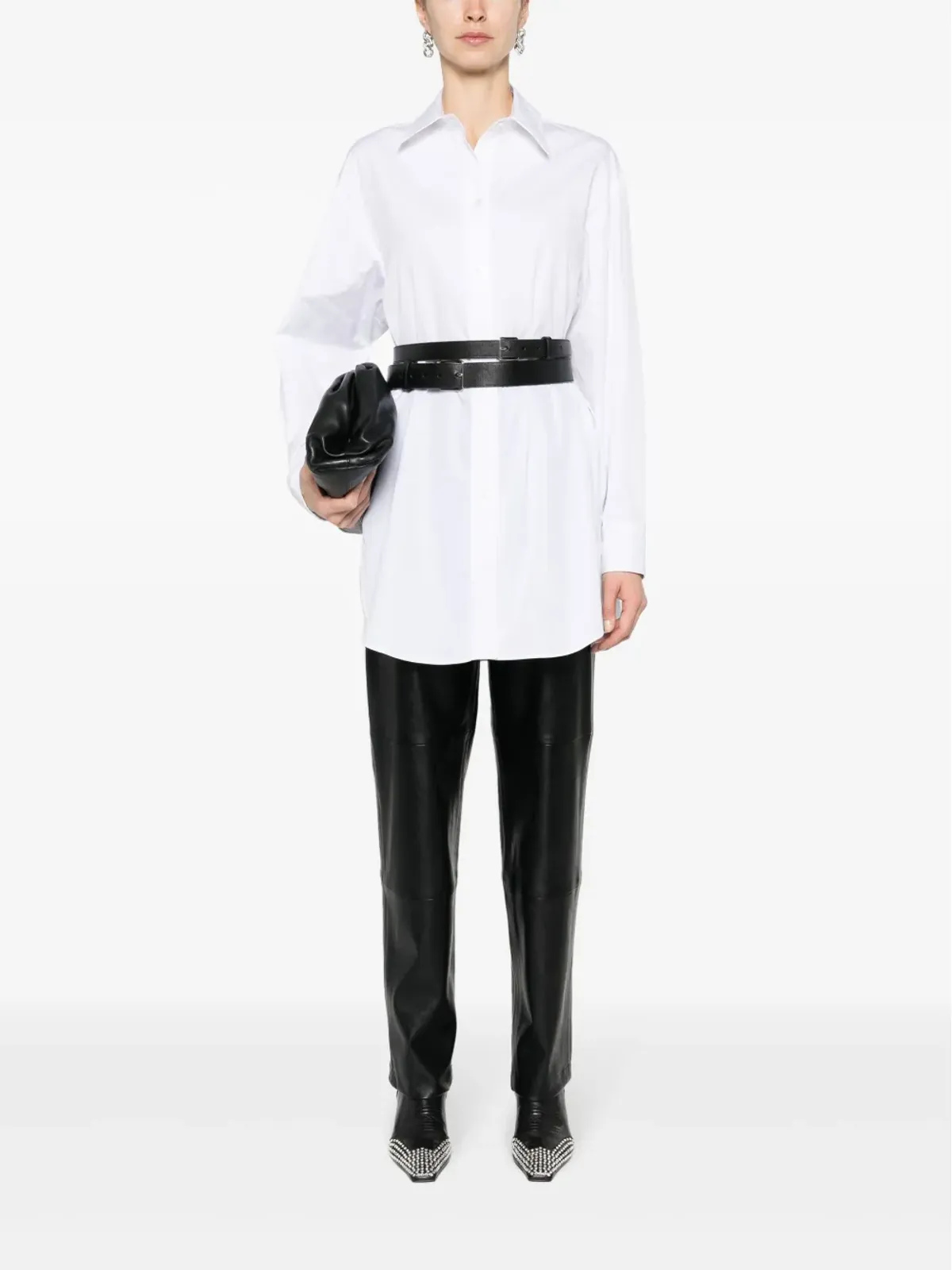 ISABEL MARANT Cylvany コットンシャツ - ホワイト - 画像2