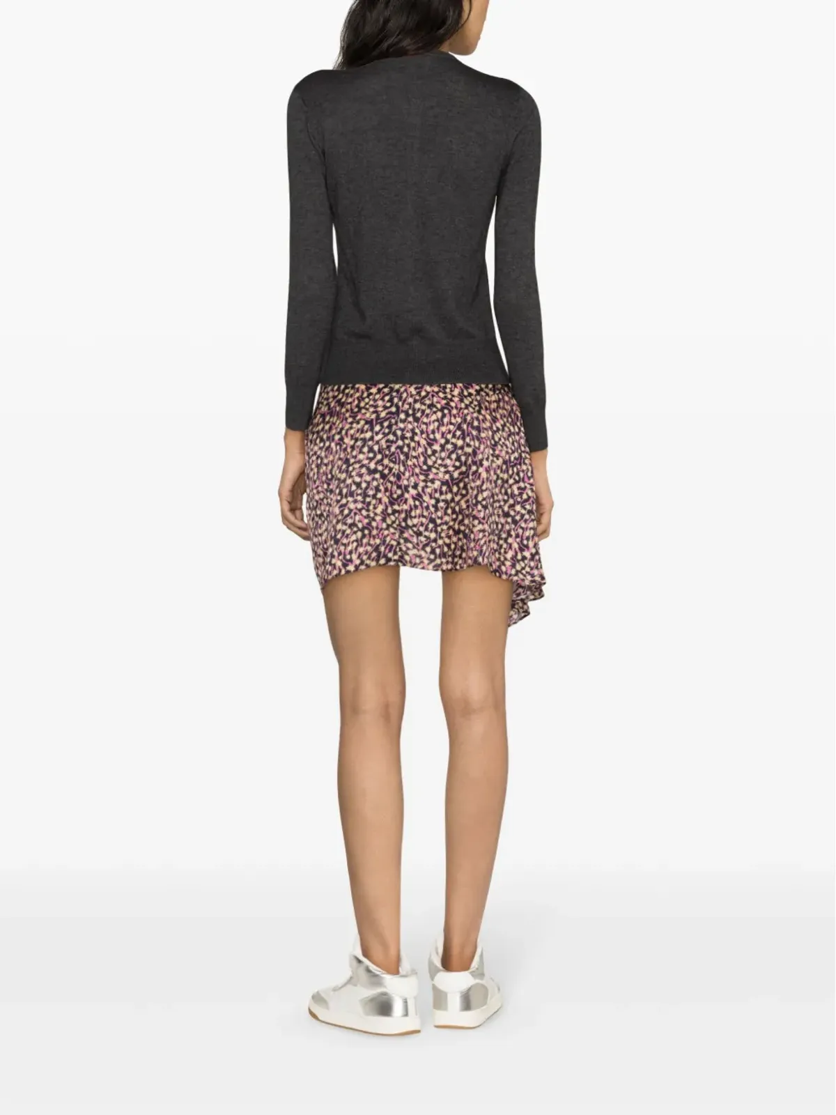 ISABEL MARANT セレナ アシンメトリック ドレープ スカート - 画像4