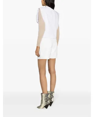 ISABEL MARANT Tyra デニムジレ - ホワイト - サムネイル4