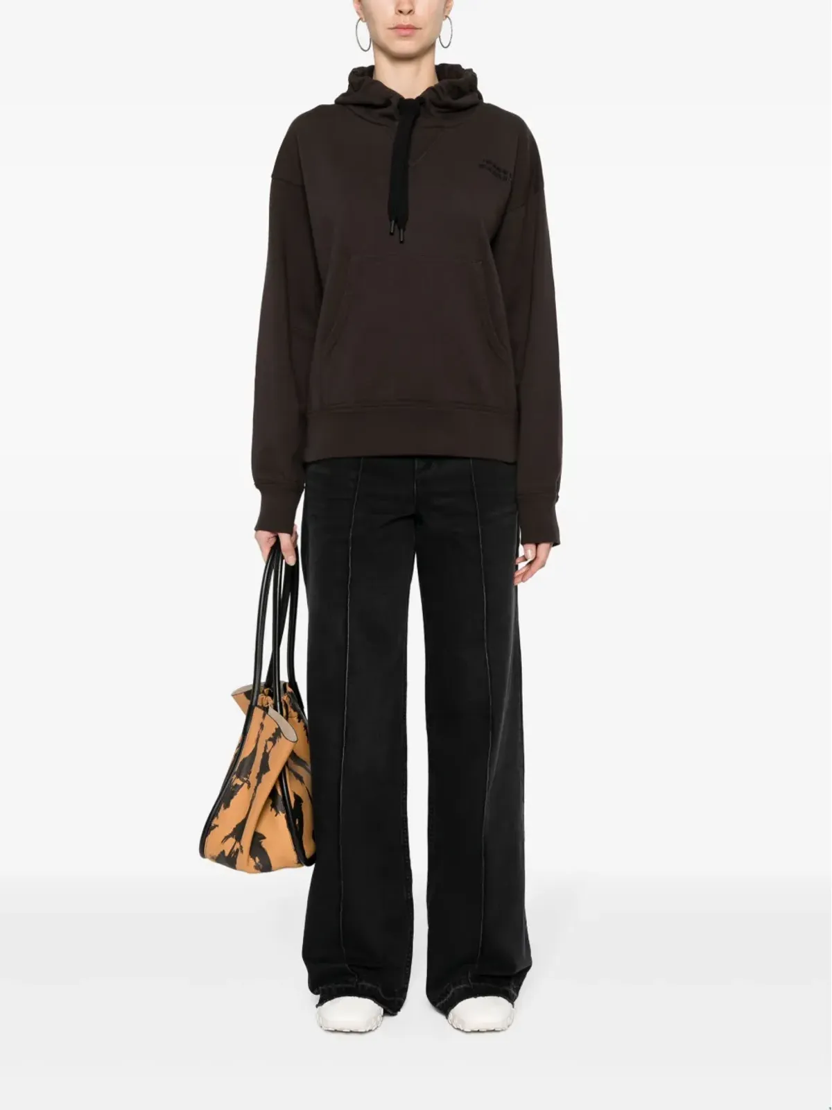 ISABEL MARANT Sylla ジャージー フーディー - ブラック - 画像2