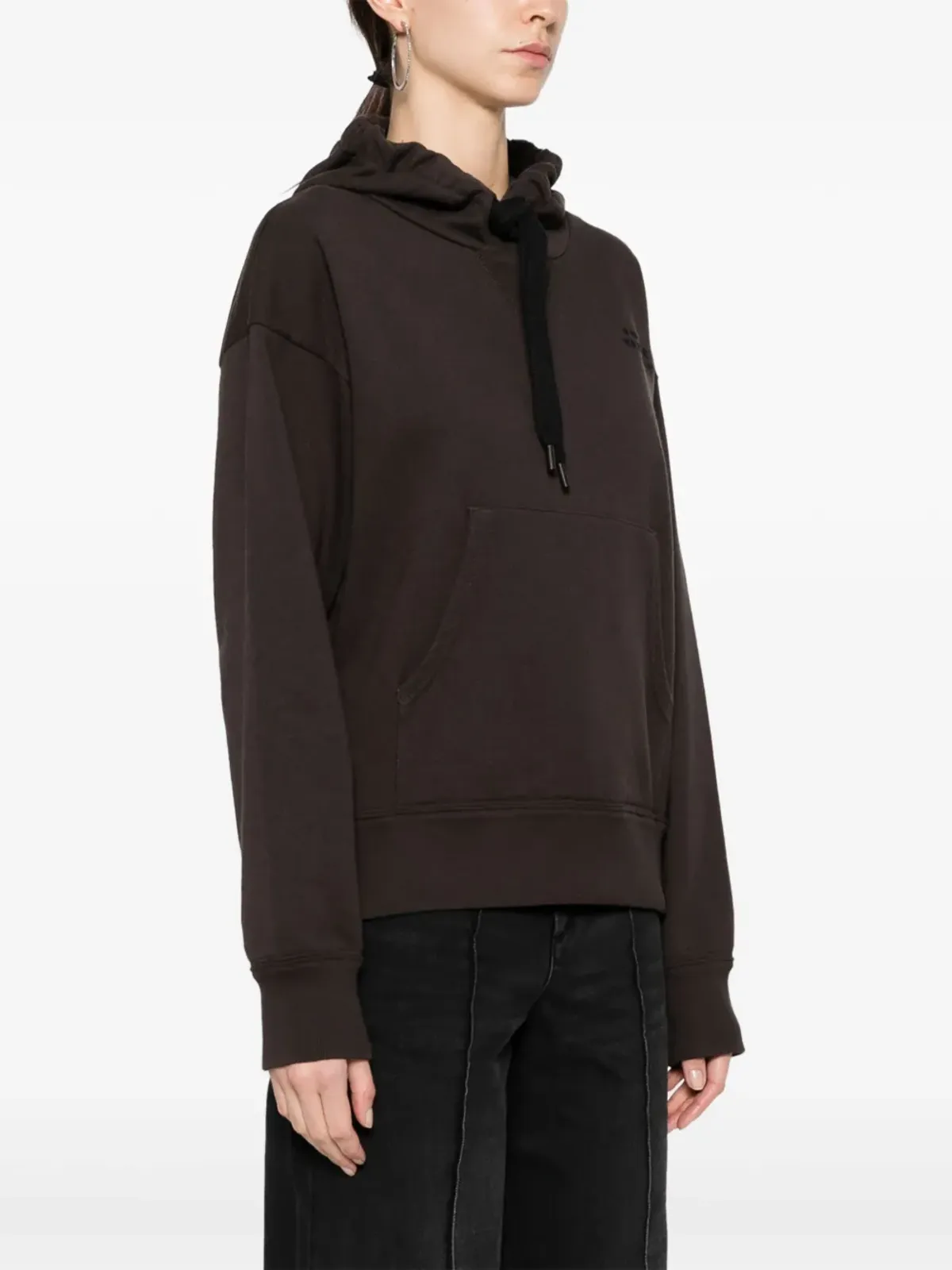 ISABEL MARANT Sylla ジャージー フーディー - ブラック - 画像3