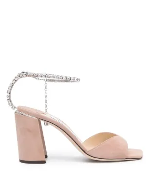 Jimmy Choo サエダ 85mm スエード サンダル - サムネイル1