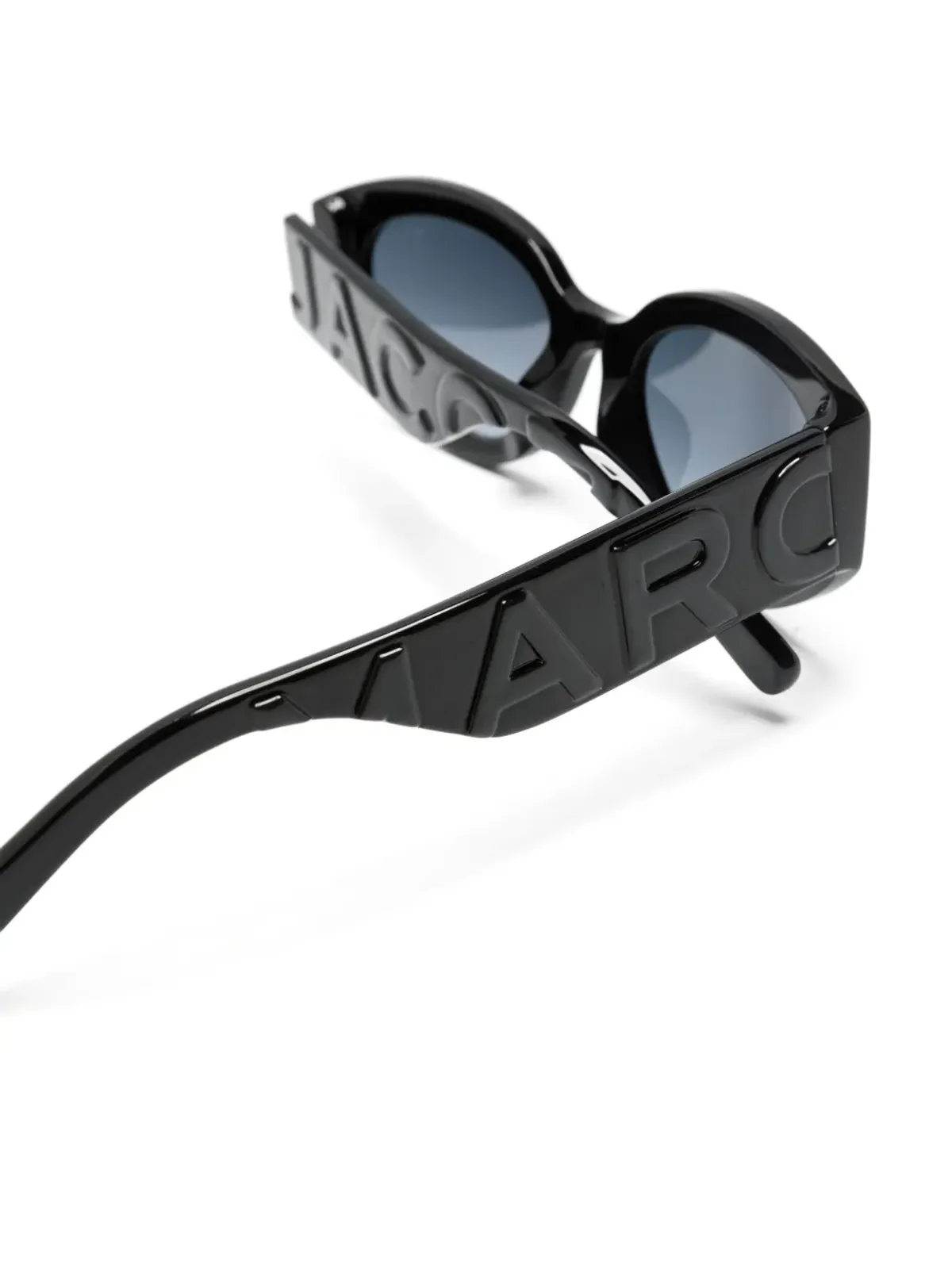 Marc Jacobs Eyewear エンボスロゴのオーバルフレームサングラス - 画像3