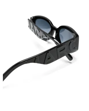 Marc Jacobs Eyewear エンボスロゴのオーバルフレームサングラス - サムネイル3