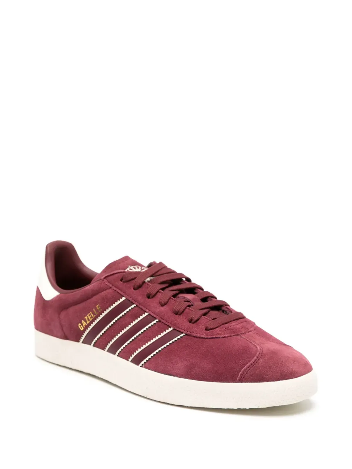 adidas Gazelle スエード トレーナー - レッド - 画像2