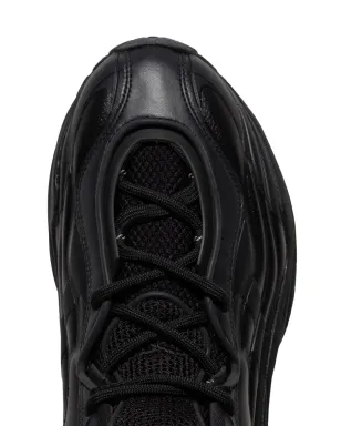 Reebok LTD DMX Run 6 ロゴ刺繍スニーカー - ブラック - サムネイル4